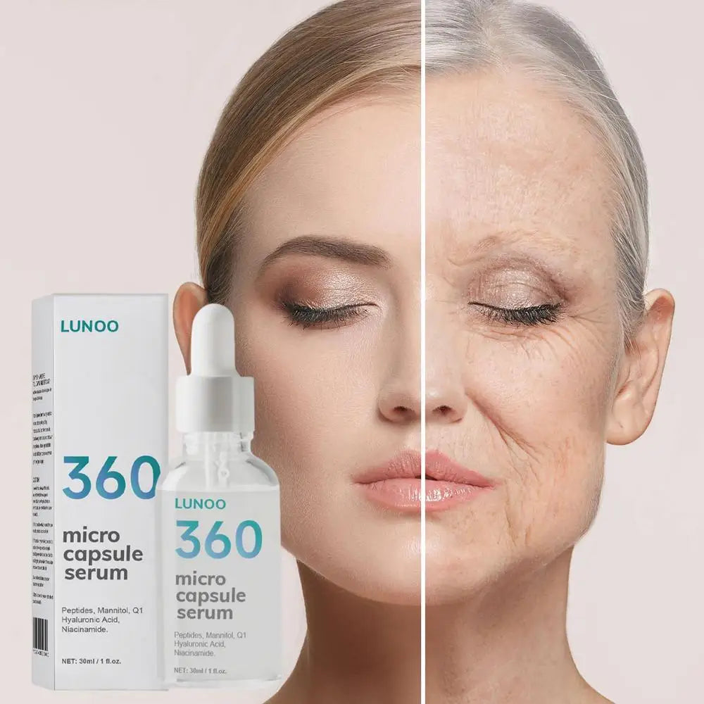 Micro Capsule Serum Reduces Wrinkles, Shrinks Pores, and Repairs Acne, 30 ml capsules