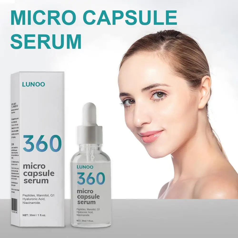 Micro Capsule Serum Reduces Wrinkles, Shrinks Pores, and Repairs Acne, 30 ml capsules