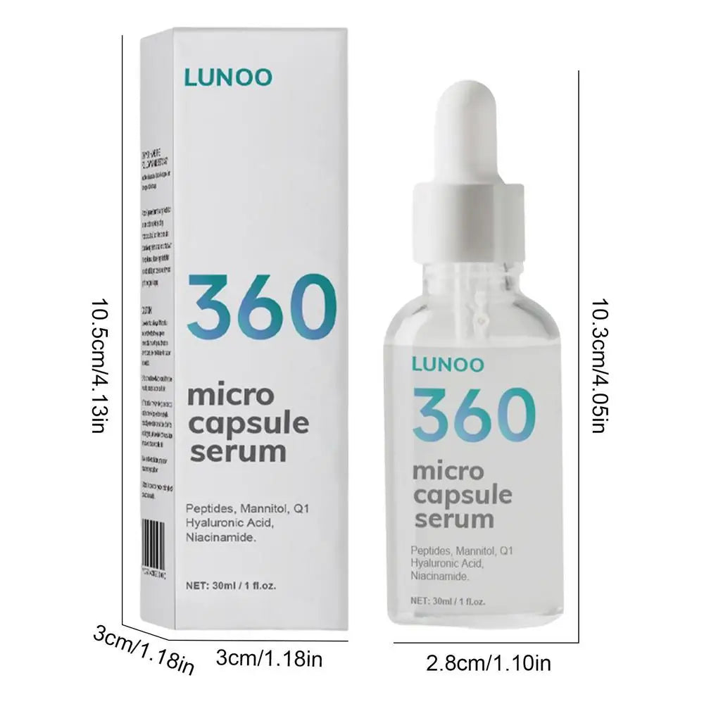 Micro Capsule Serum Reduces Wrinkles, Shrinks Pores, and Repairs Acne, 30 ml capsules