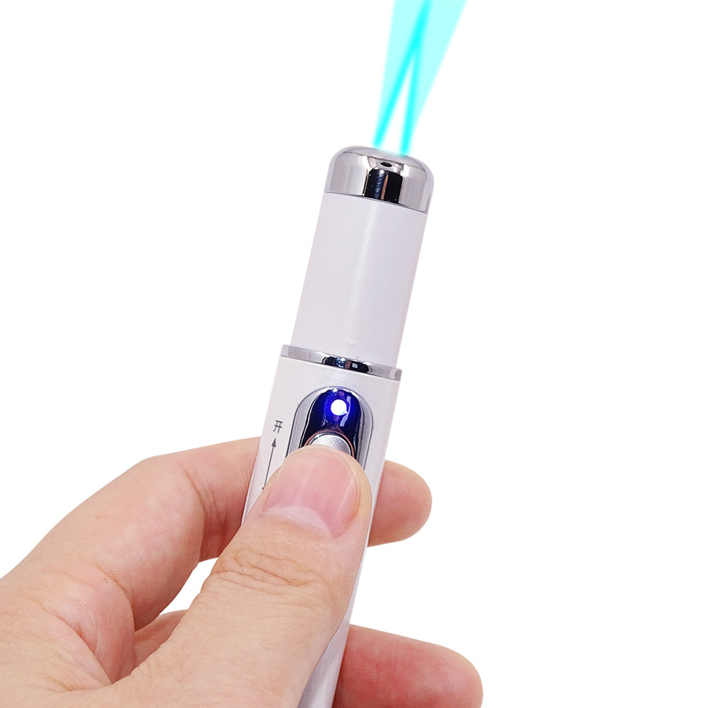 Blue Light Laser Pen  Wrinkle Removal, Anti Varicose & Spider Vein Eraser