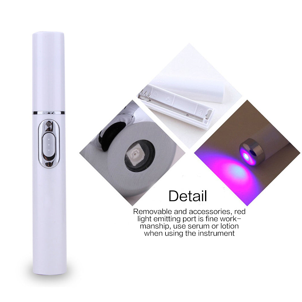 Blue Light Laser Pen  Wrinkle Removal, Anti Varicose & Spider Vein Eraser