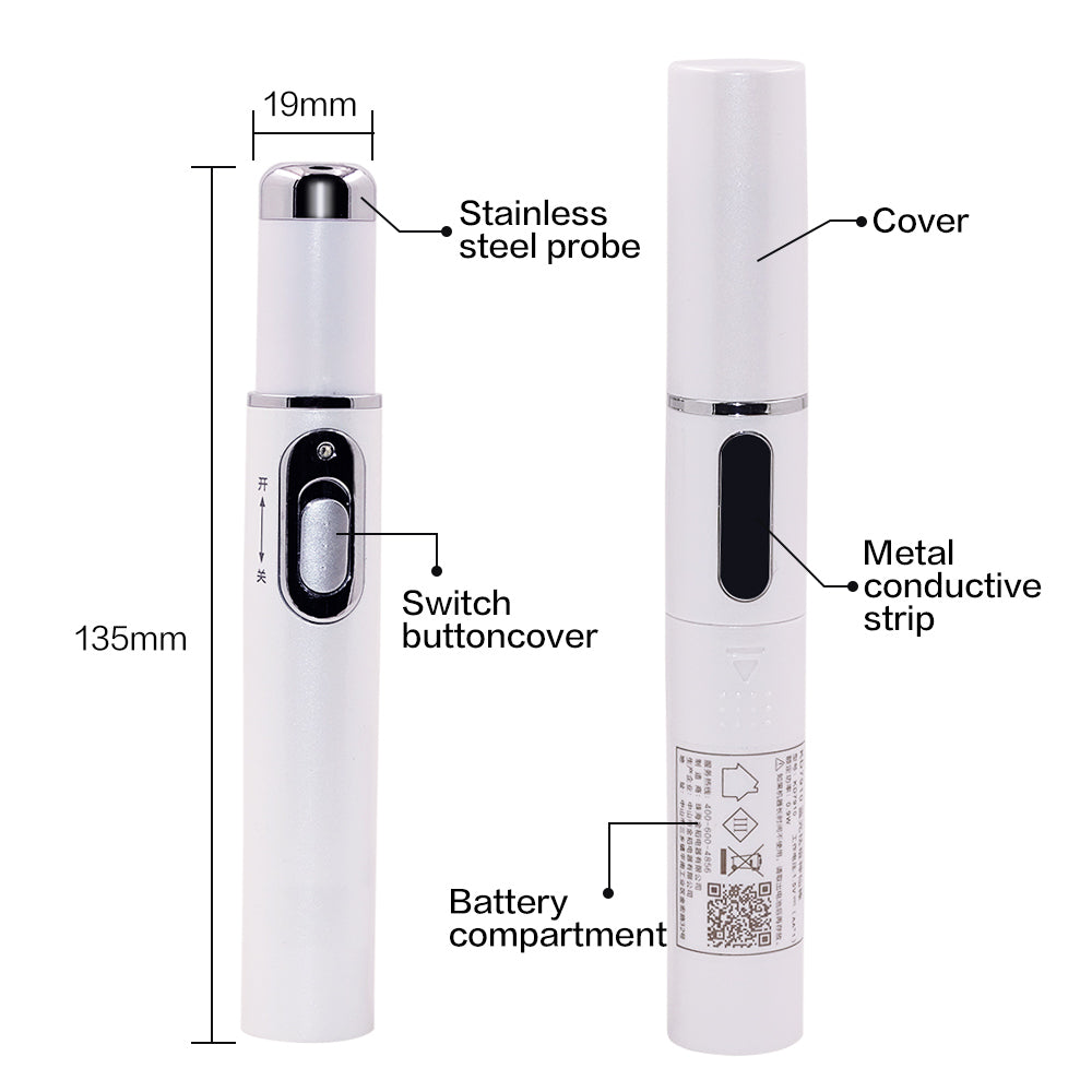 Blue Light Laser Pen  Wrinkle Removal, Anti Varicose & Spider Vein Eraser