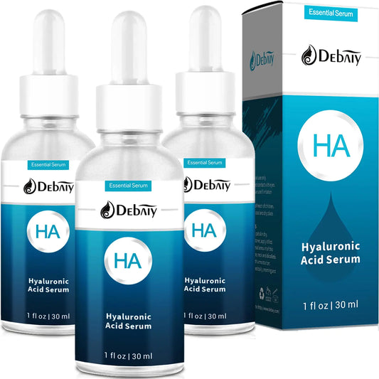 DEBAIY Trio Hyaluronic Face Serum - Moisturizing Anti-Aging Formula (30ml)