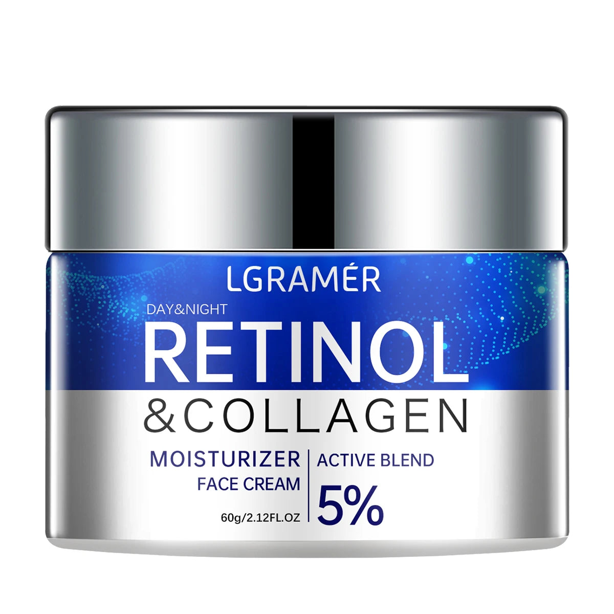Retinol & Collagen Wrinkle Removing Cream.  Fade Fine Lines, Moisturize For Glowing Complexion