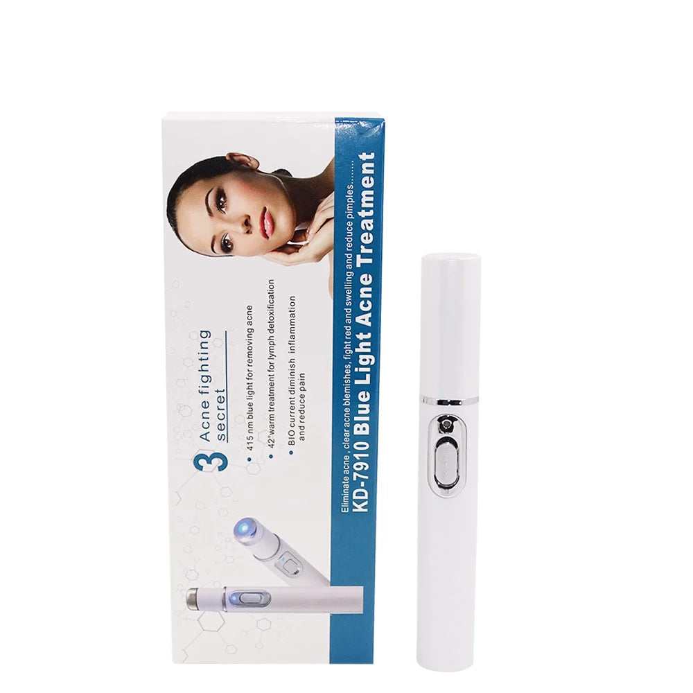 Blue Light Laser Pen  Wrinkle Removal, Anti Varicose & Spider Vein Eraser