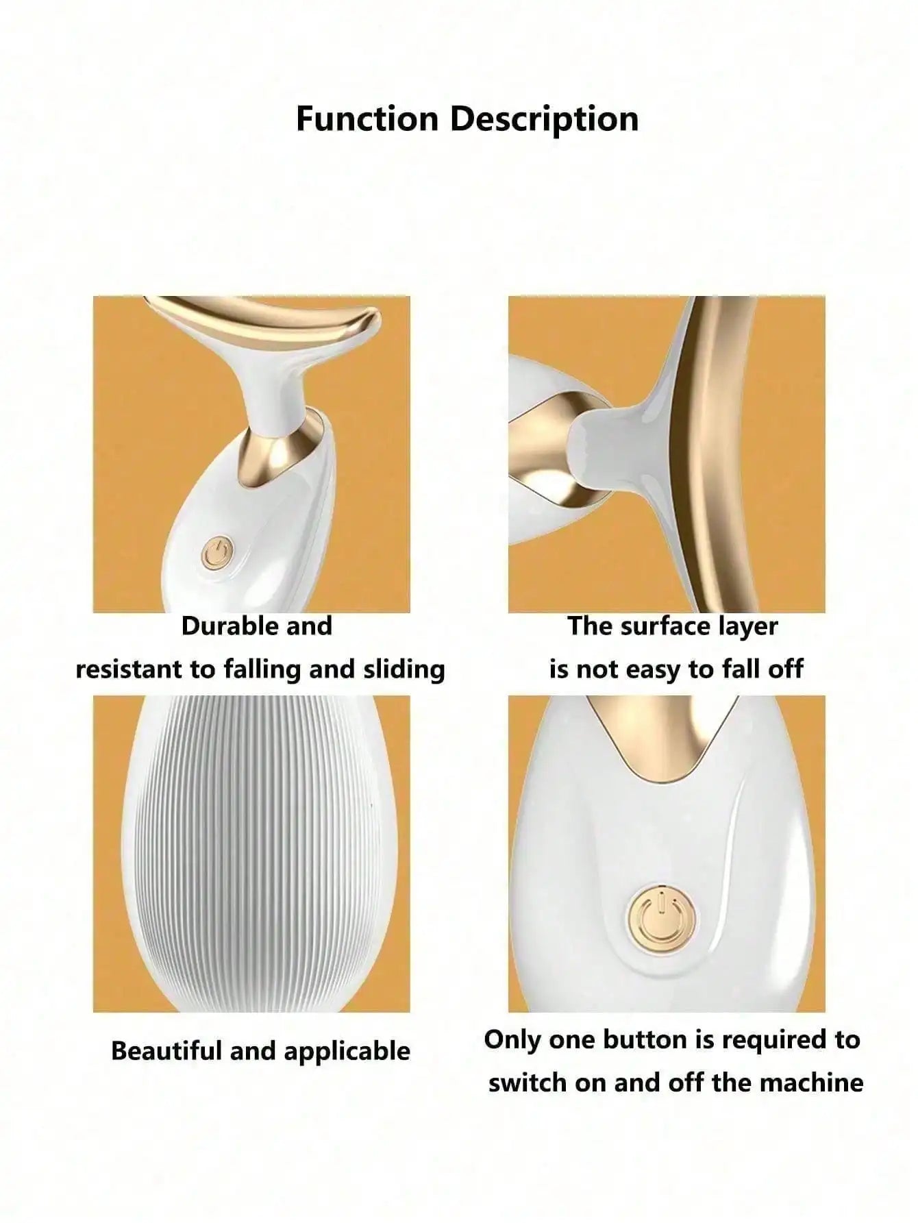 Wrinkle Reducing Face and Neck Massager Anti-Aging For Women & Men