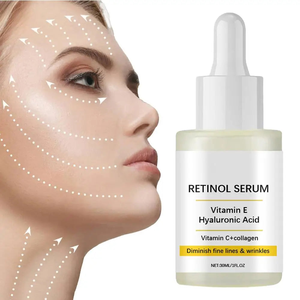 Retinol Face Serum To Smooth, Tighten, & Fade Wrinkles & Fine Lines
