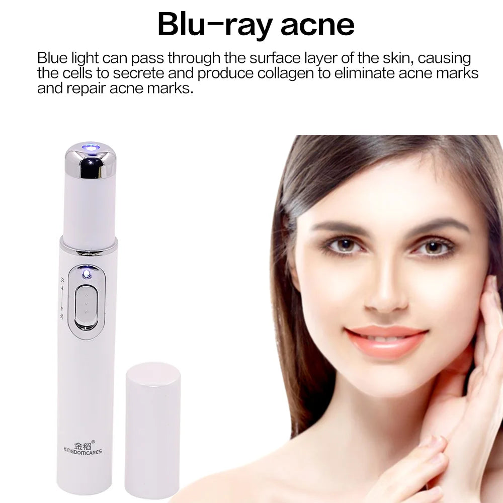 Blue Light Laser Pen  Wrinkle Removal, Anti Varicose & Spider Vein Eraser