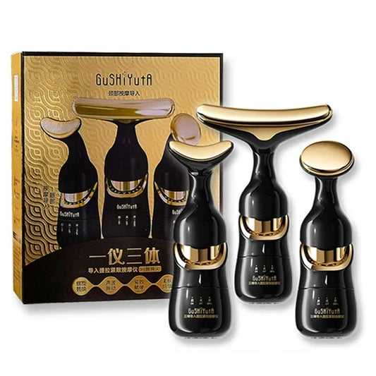 Wrinkle Reducing 3 in 1 Face, Neck, and Eye Massager