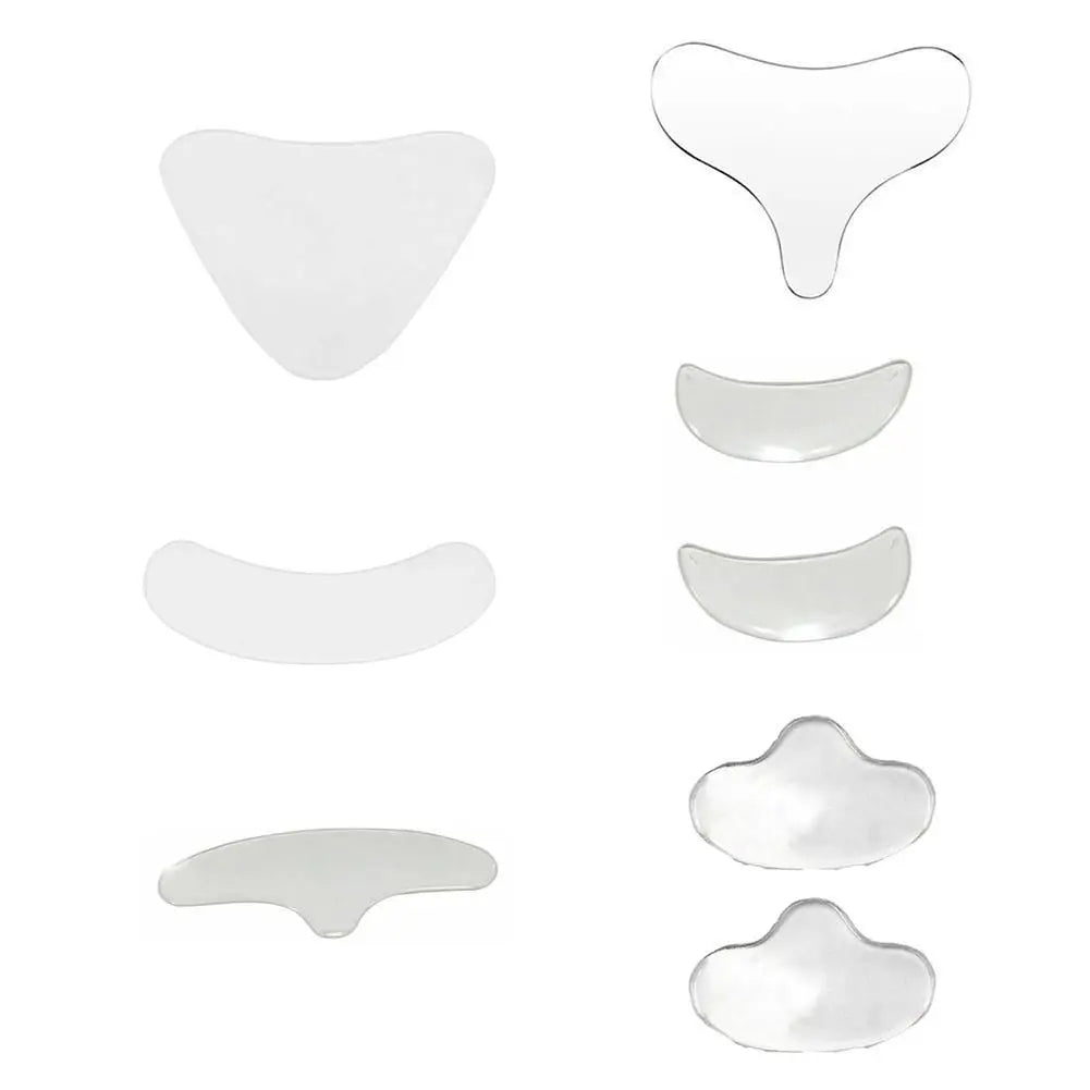 Anti Wrinkle Reusable Silicone Patches For Chest, Lift Tapes Pads For Necklift Pad Sticker
