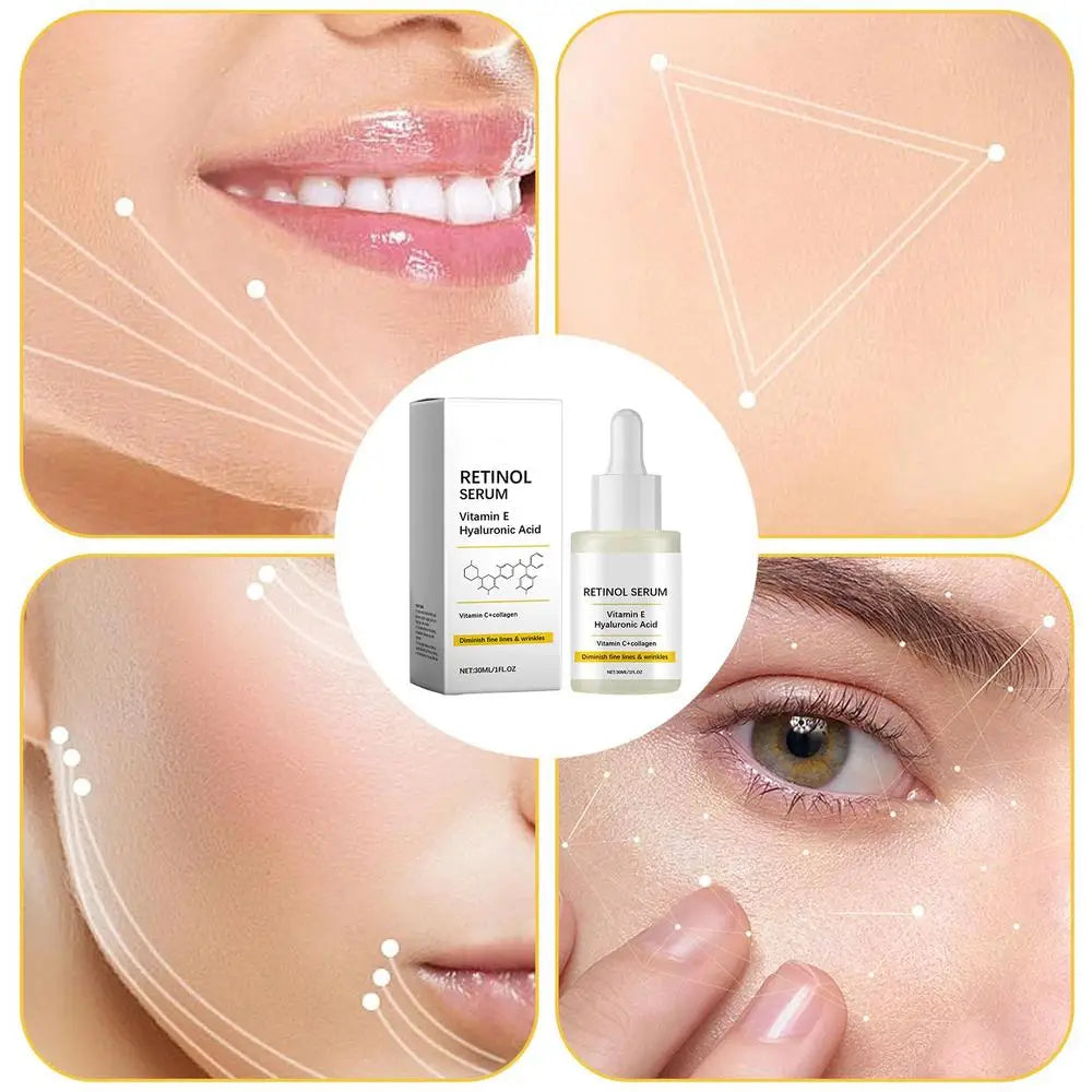 Retinol Face Serum To Smooth, Tighten, & Fade Wrinkles & Fine Lines